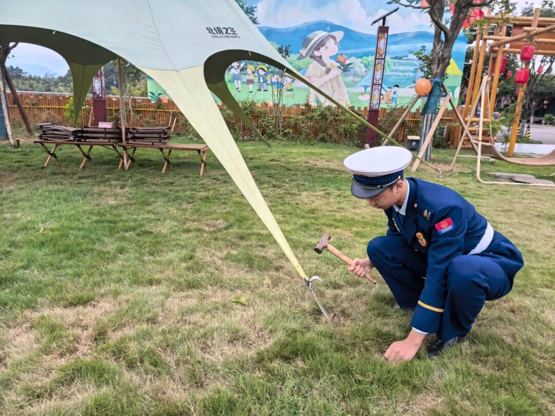 安全“营” 户外消防安全隐患全扫清不朽情